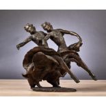 Art in The Third Reich 1933 - 1945 : Lore Friedrich - Gronau: The dancers Hedi Höpfner and Margo...