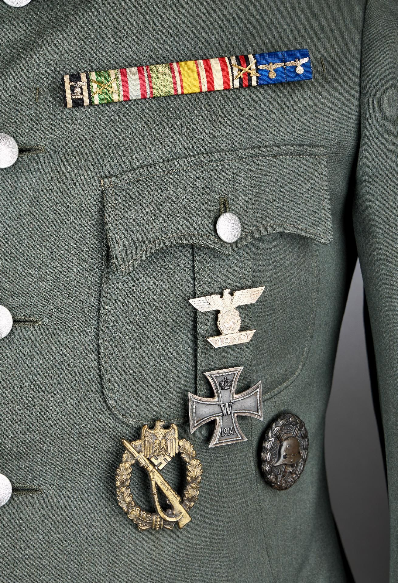Infanterie : Tunic of an Infantry Regiment 118 Colonel. - Image 3 of 4