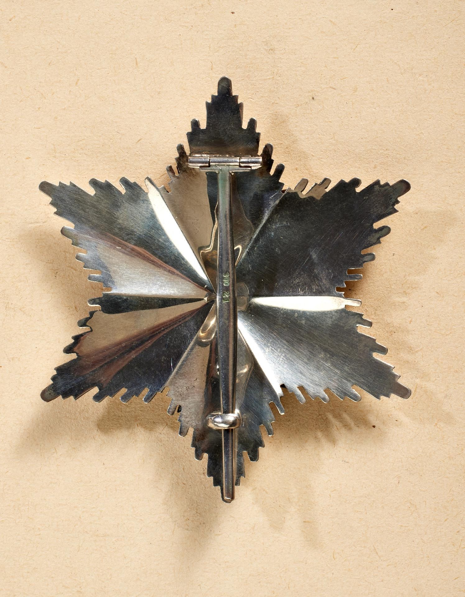 German Eagle Order : Order of the German Eagle: Cross of Merit with Star (3rd class). In the ori... - Image 4 of 7