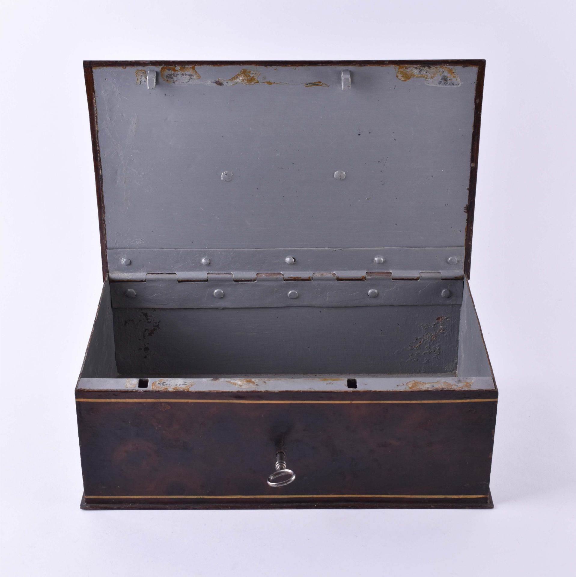 old cash box around 1900 - Image 3 of 3