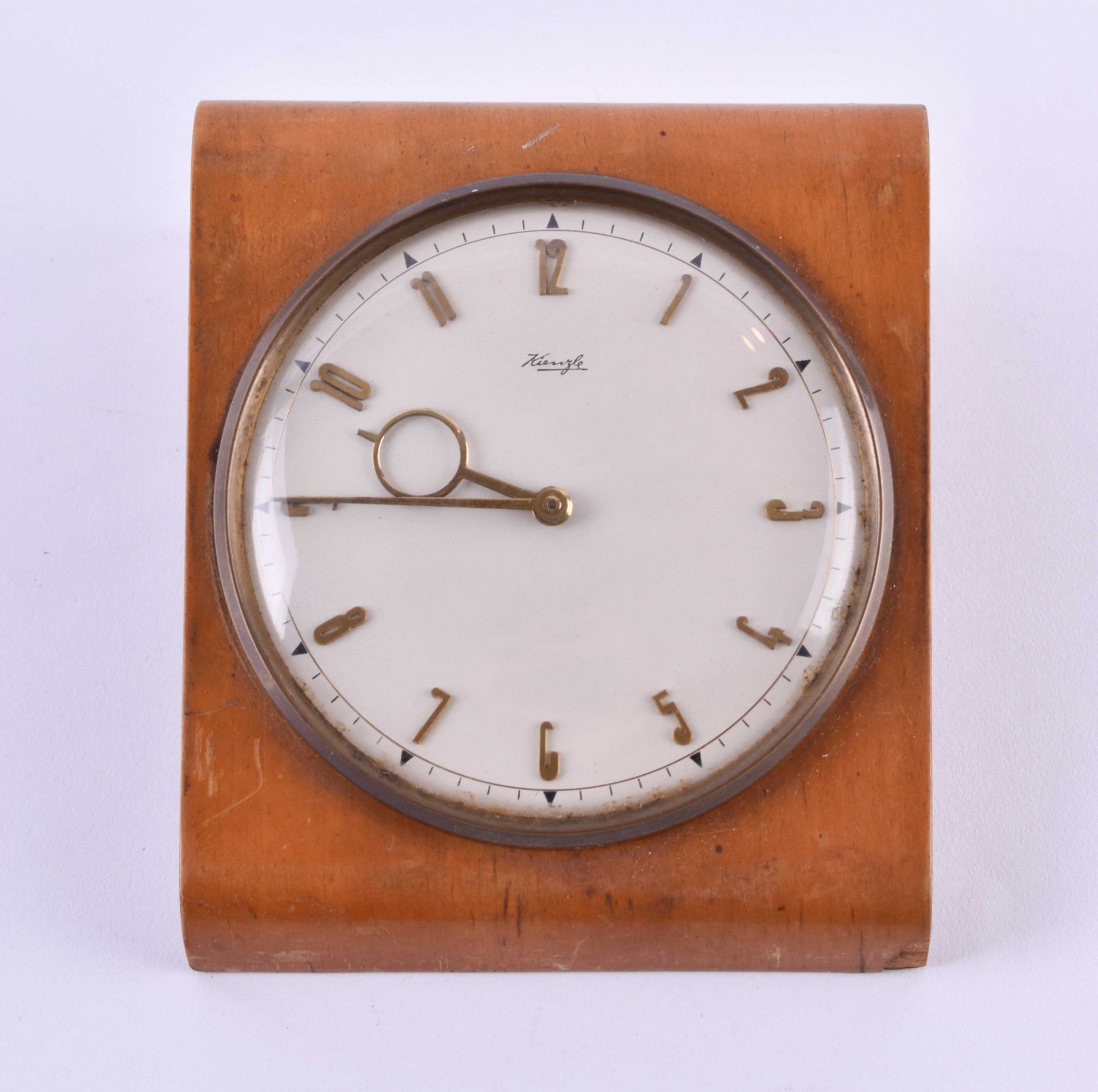 Vintage table clock Kienzle 1950s