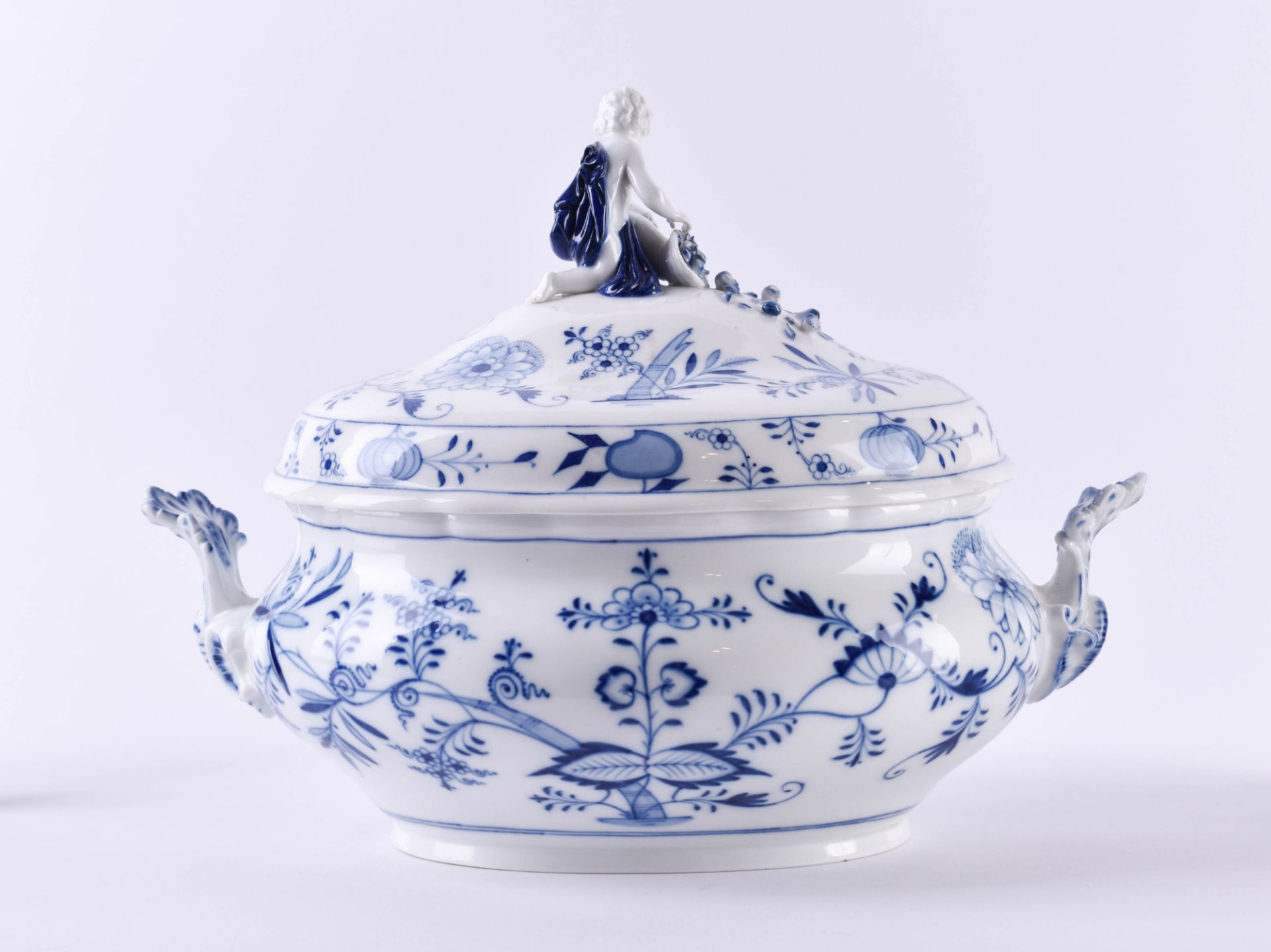 Lid terrine Meissen 19th century - Image 5 of 6