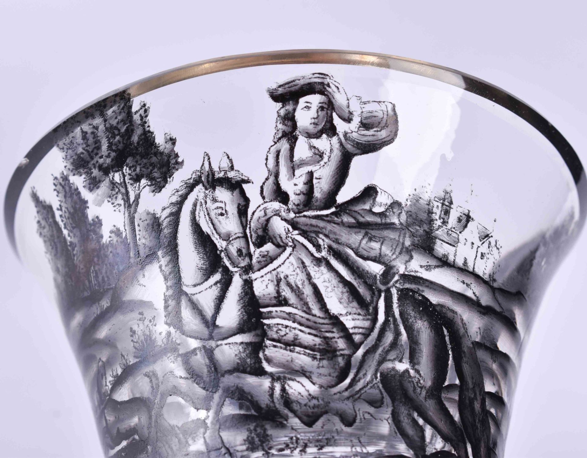 Kristallvase Böhmen - Bild 3 aus 5