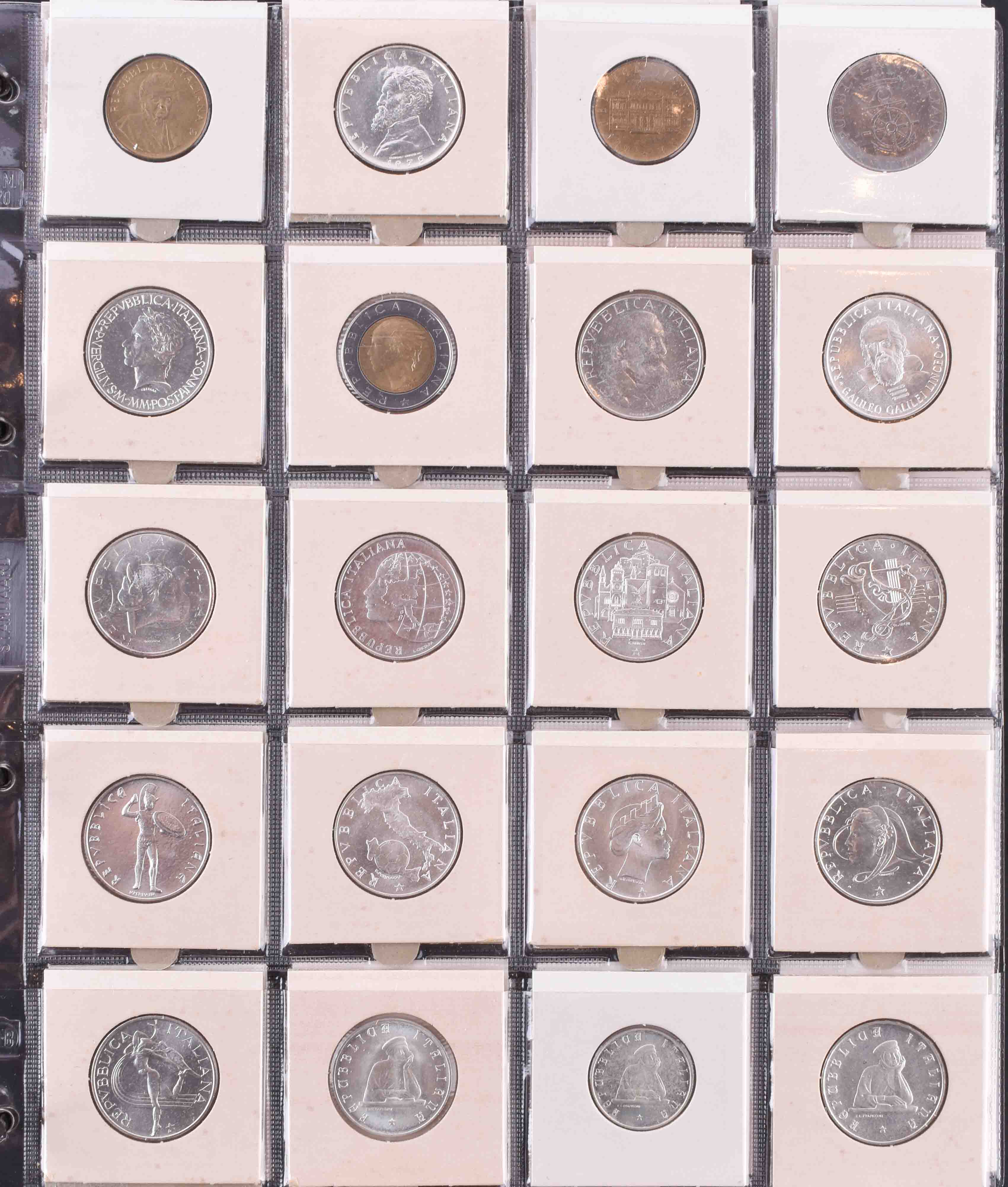 Coin collection France Italy Spain - Image 3 of 5