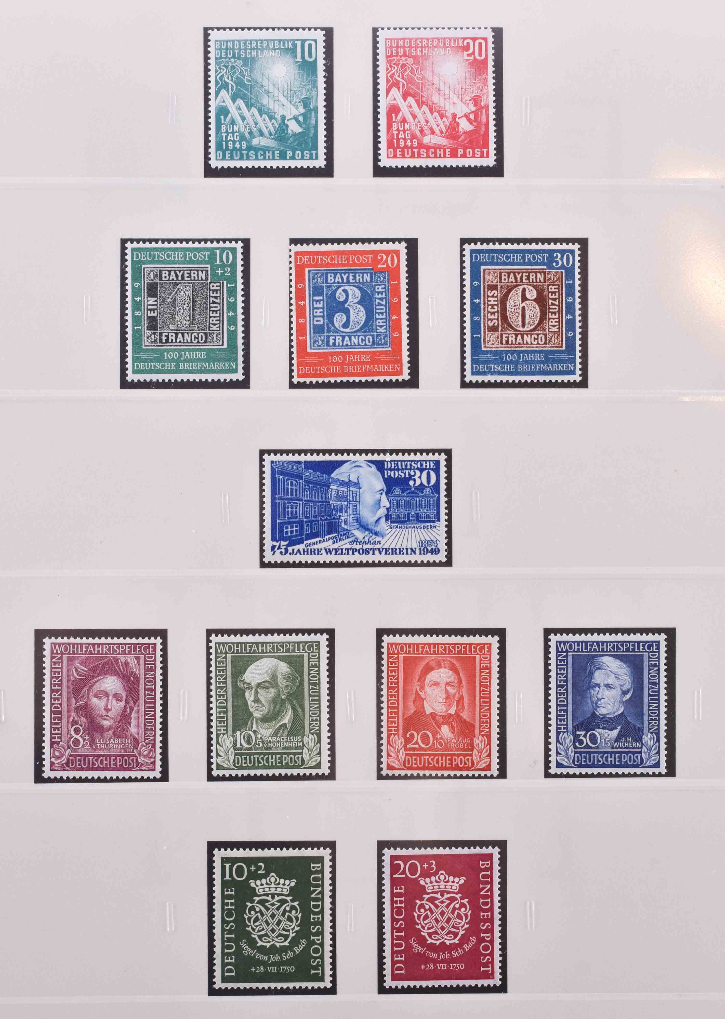 Collection Germany after 1945 mint