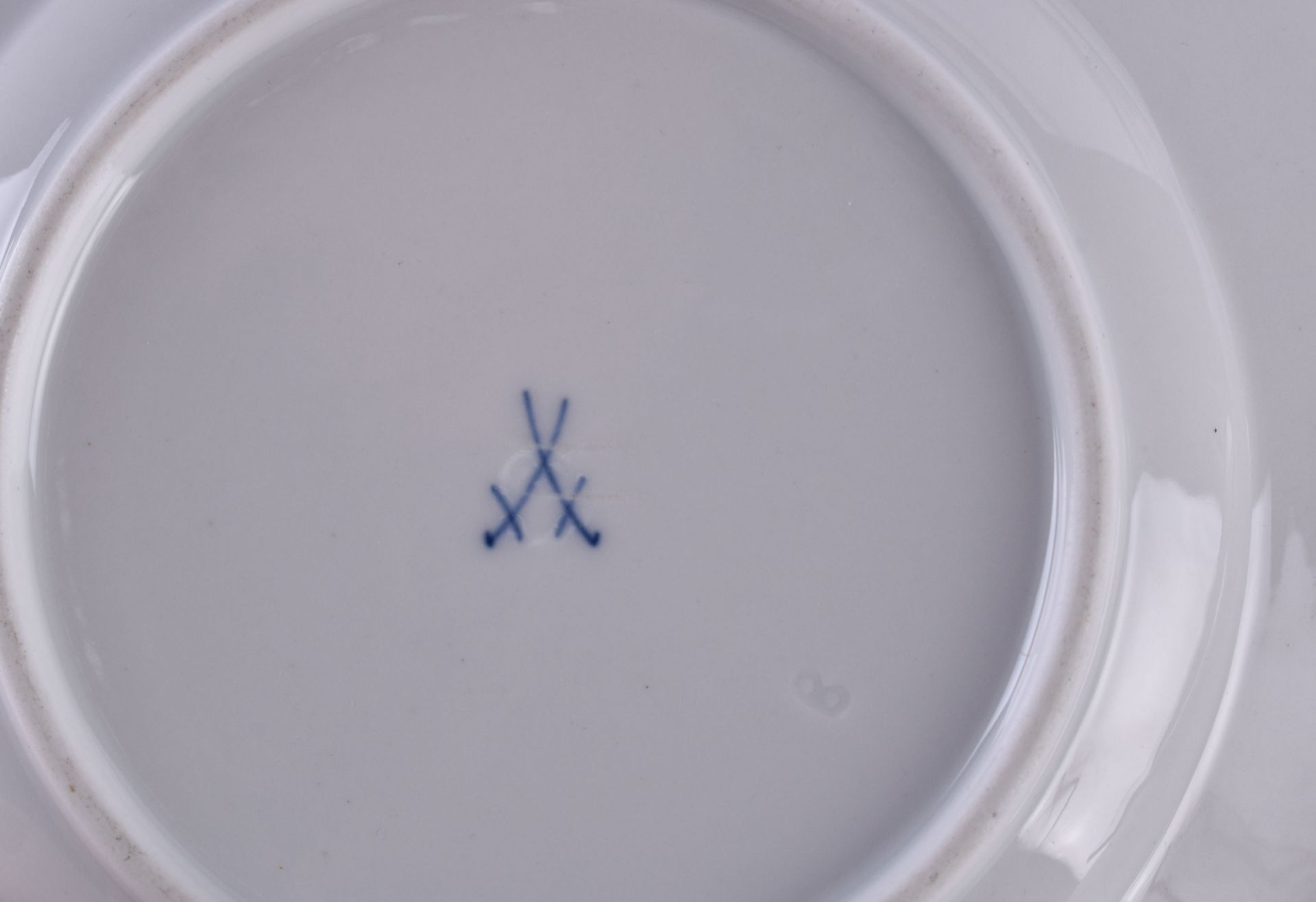 6 Meissen cake plates - Image 4 of 4