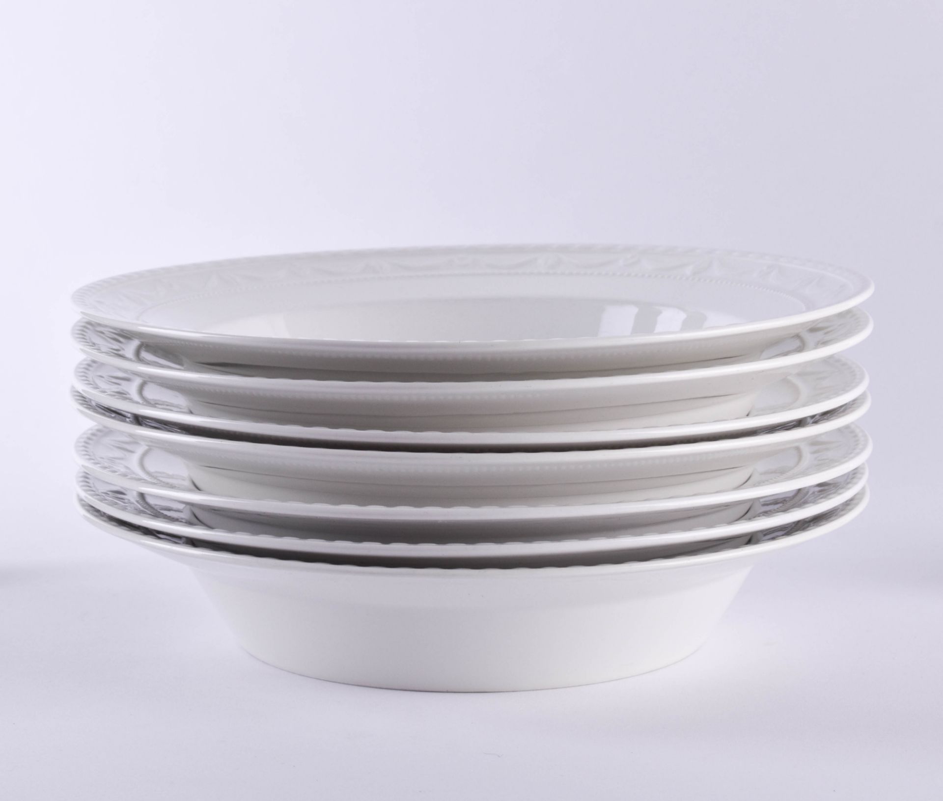 7 soup plates KPM Kurland - Image 2 of 3