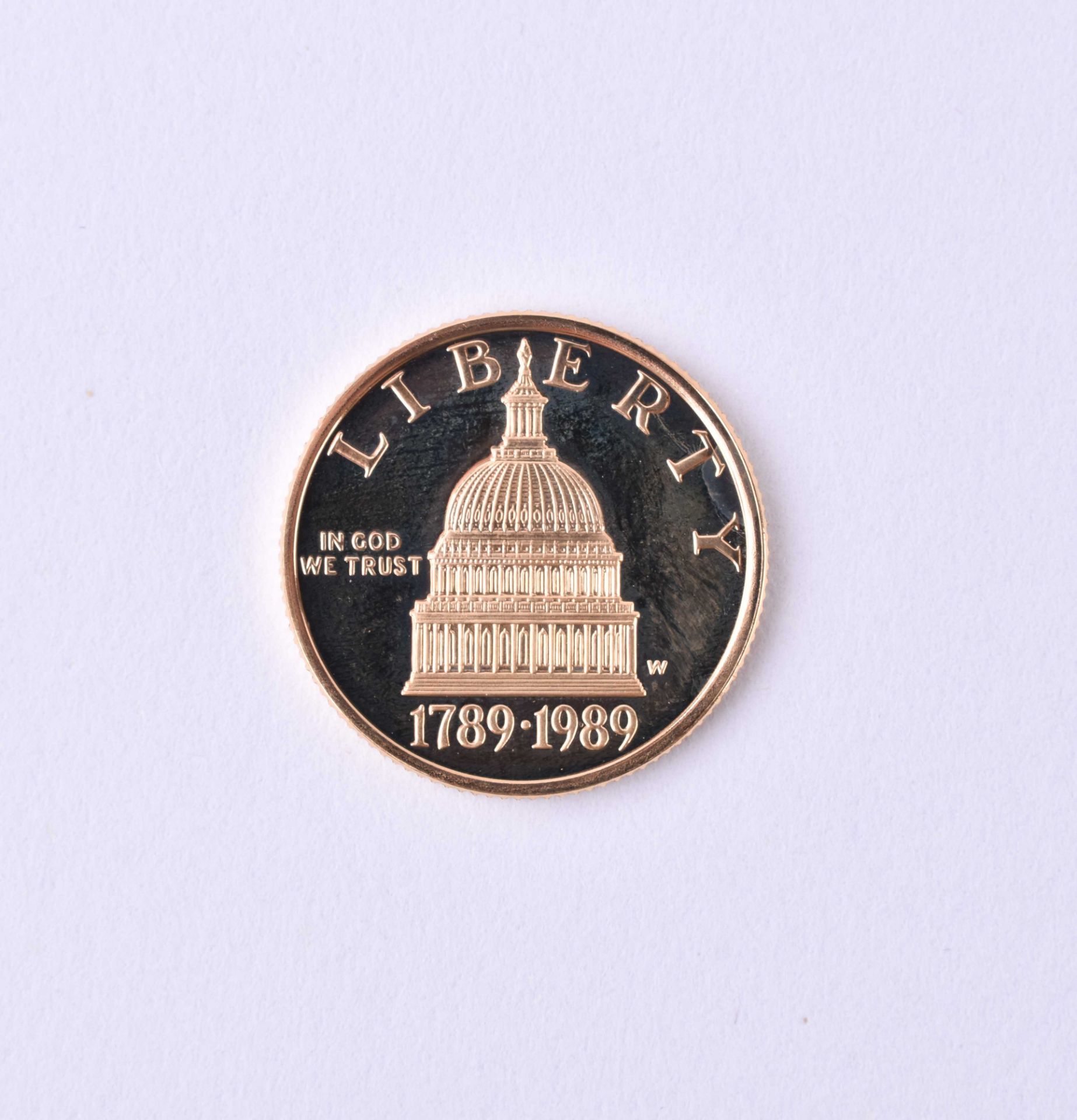 USA 5 Dollar Capitol 1989