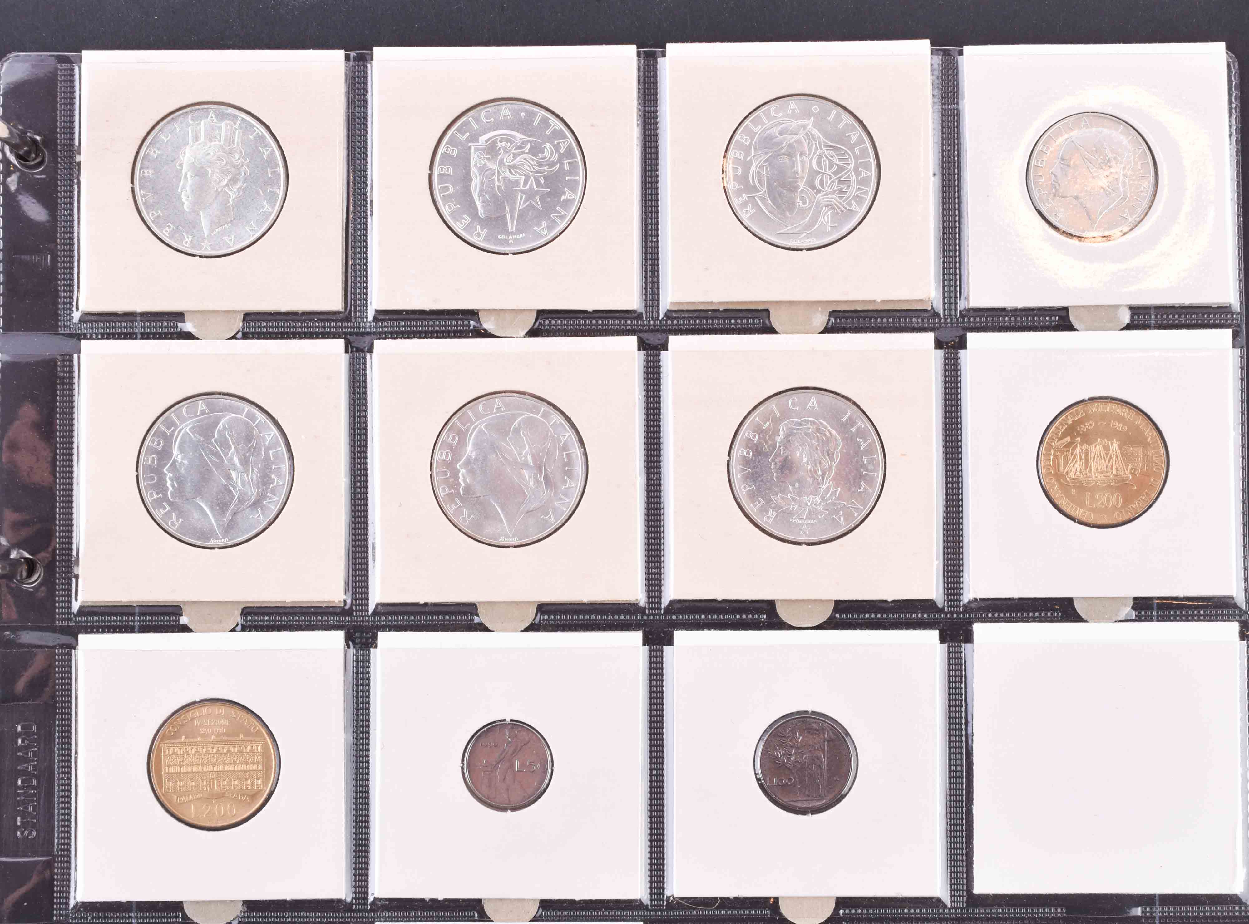 Coin collection France Italy Spain - Image 4 of 5