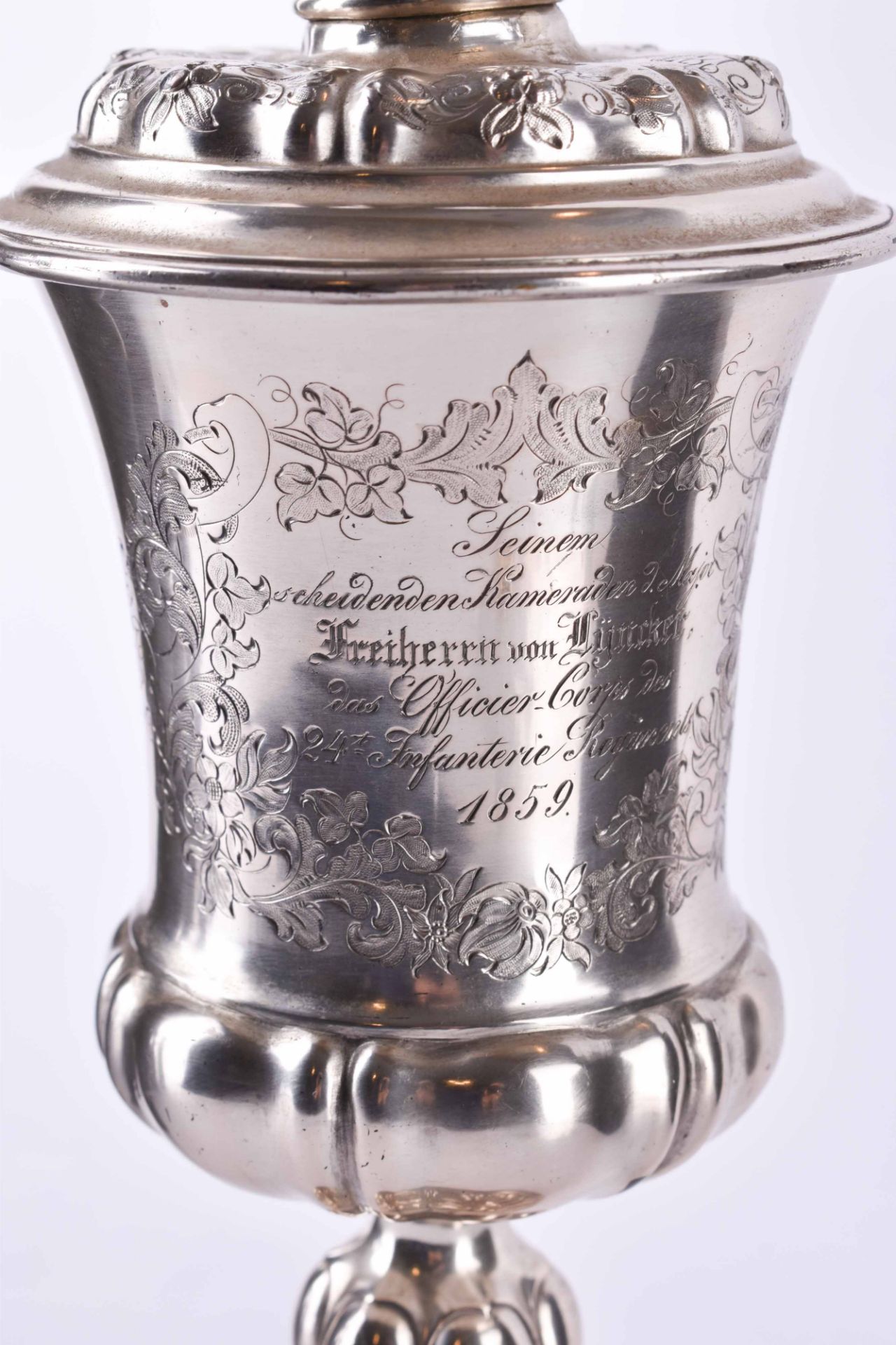 Deckelpokal um 1859 - Bild 3 aus 5