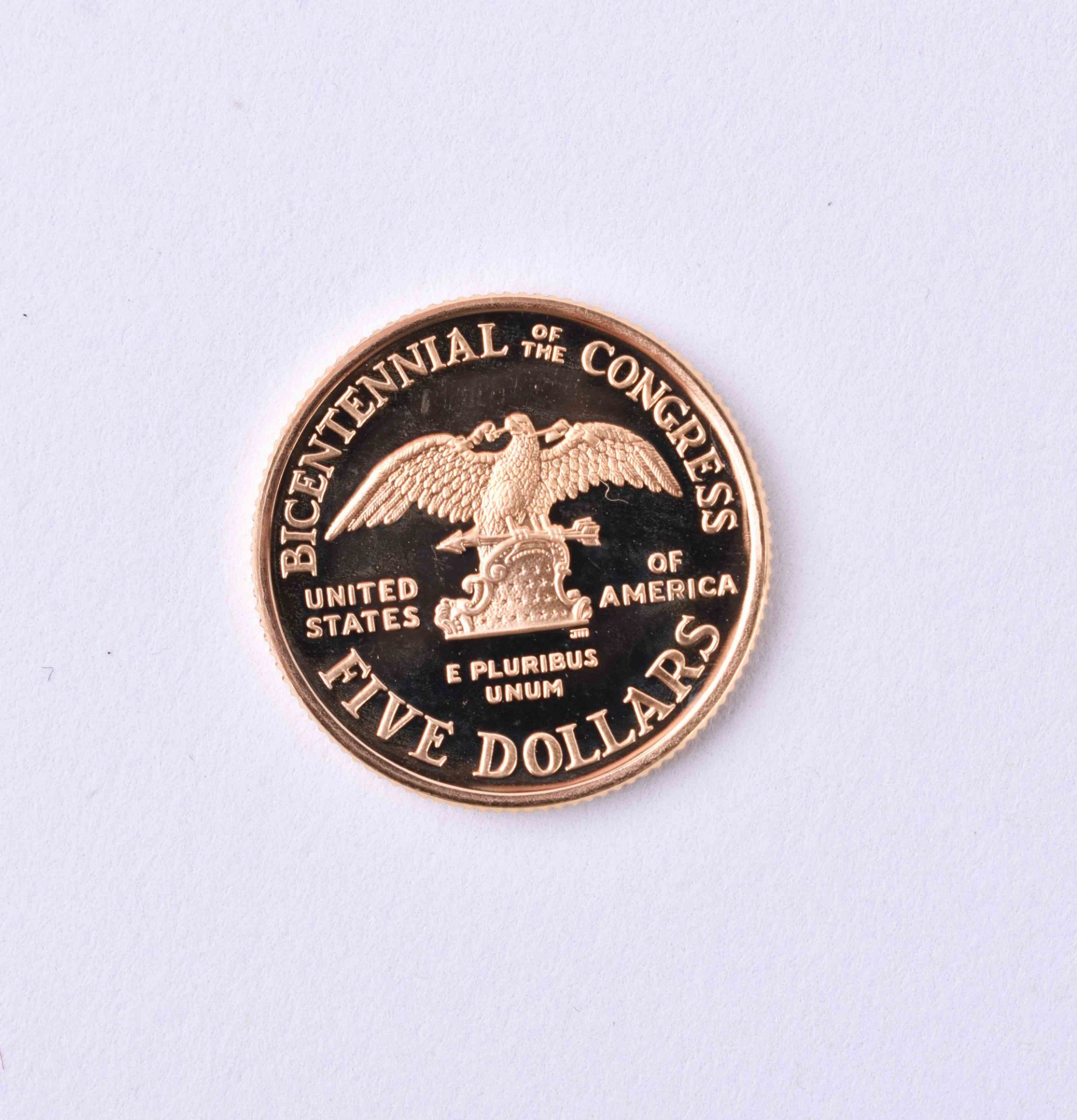 USA 5 Dollar Capitol 1989 - Bild 2 aus 2