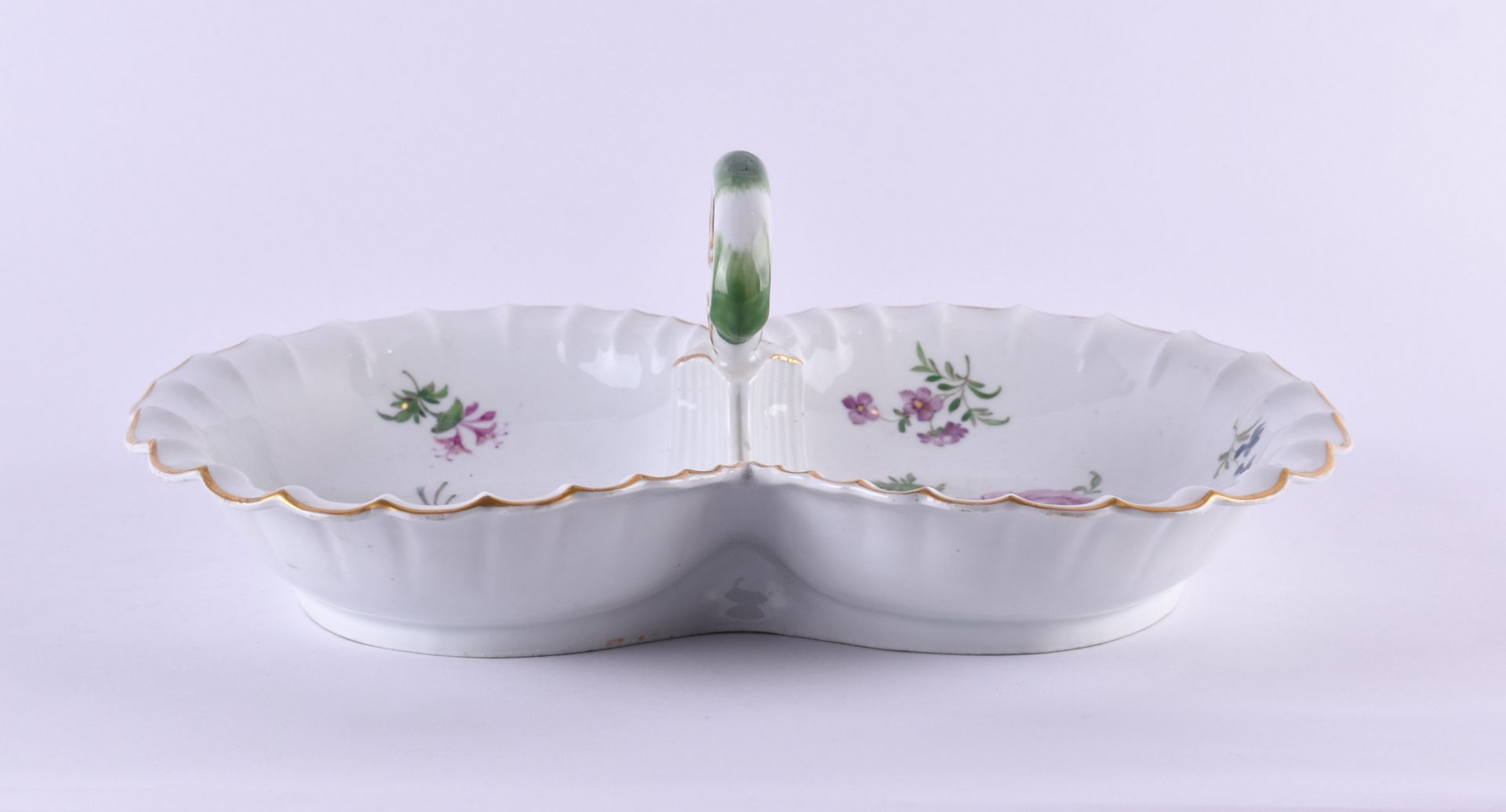 Bowl with handle Meissen 19th century - Image 2 of 5