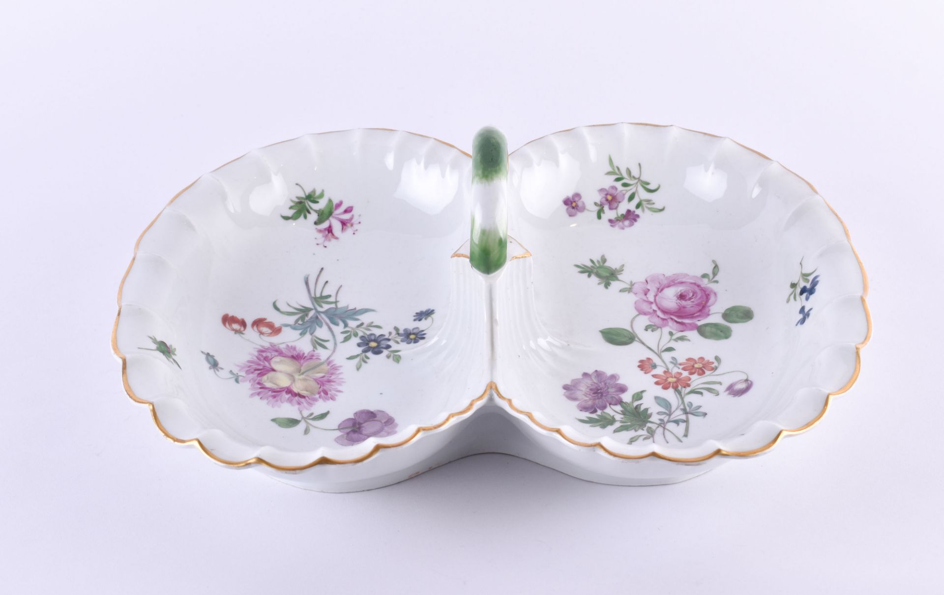 Bowl with handle Meissen 19th century