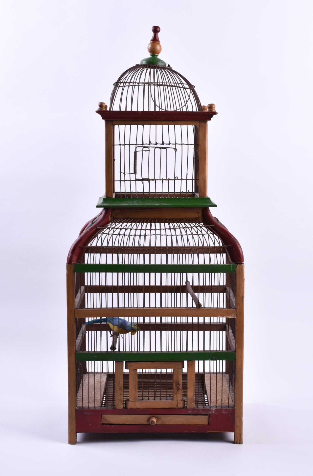 Elegant birdcage of the 19th century