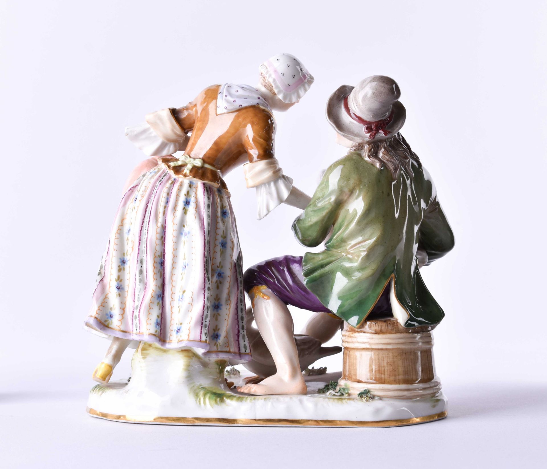 Figurengruppe Meissen 19. Jhd. - Bild 3 aus 5