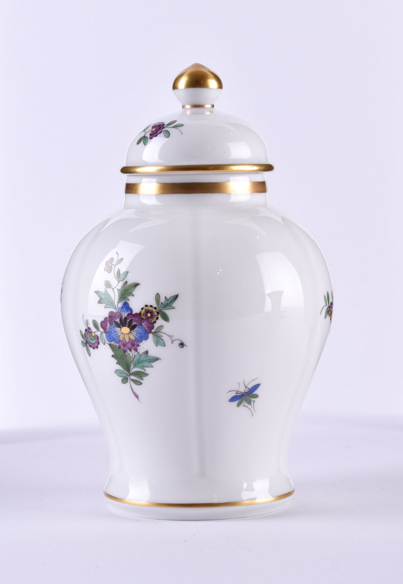Lidded vase Meissen - Image 3 of 4