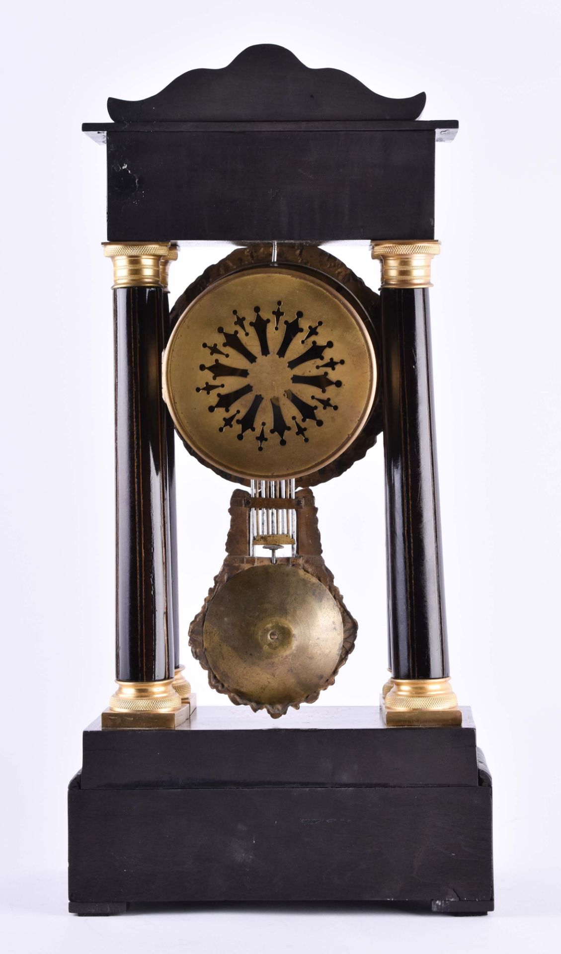 Portal clock France Napoleon III 19th century - Image 6 of 6