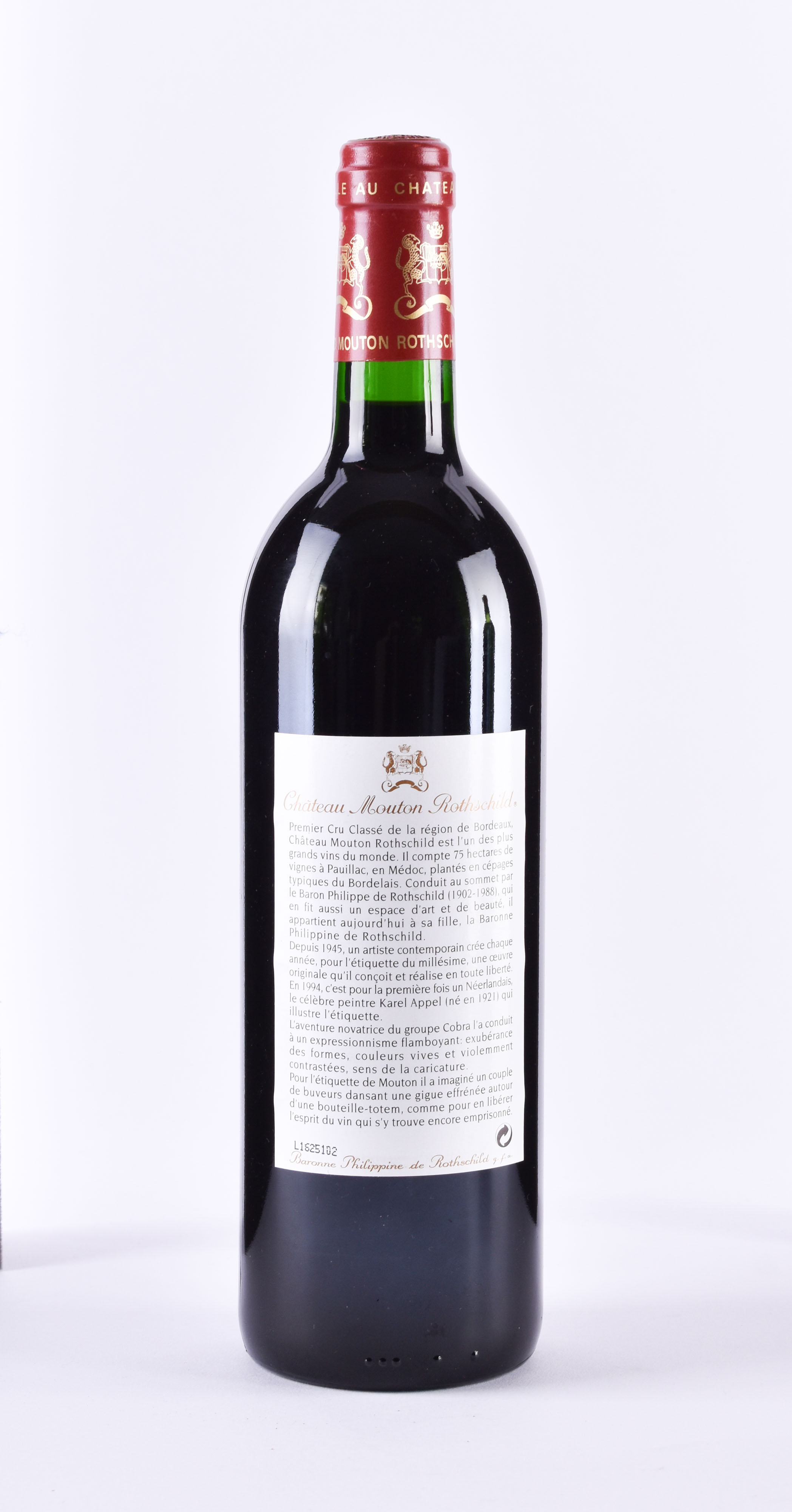 Chateau Mouton Rothschild 1994 - Image 2 of 2