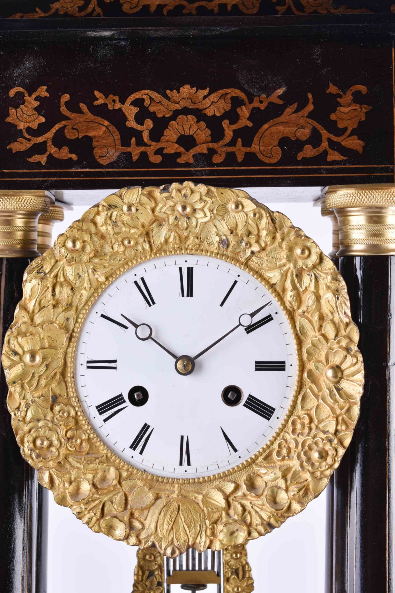 Portal clock France Napoleon III 19th century - Image 2 of 6