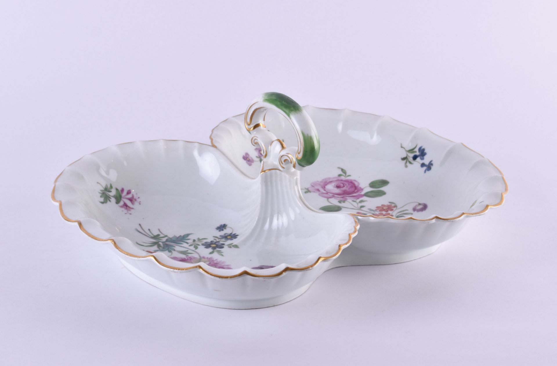Bowl with handle Meissen 19th century - Image 3 of 5