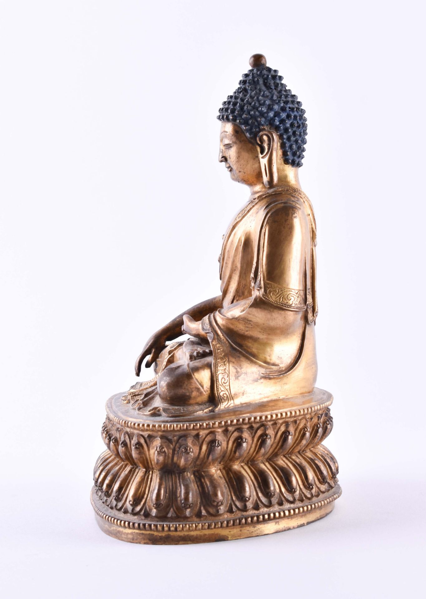 Buddha Shakyamuni Tibet/China Qing period - Image 4 of 6