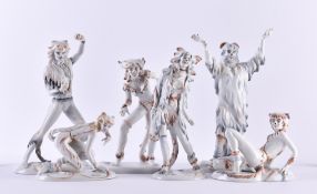 6 Figuren aus dem Musical Cats- Wallendorf