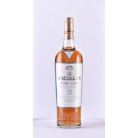 Macallan Single Malt Scotch Whiskey 15 Years Old, Fine Oak