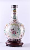 Famille Rose Vase China Qing-Dynastie
