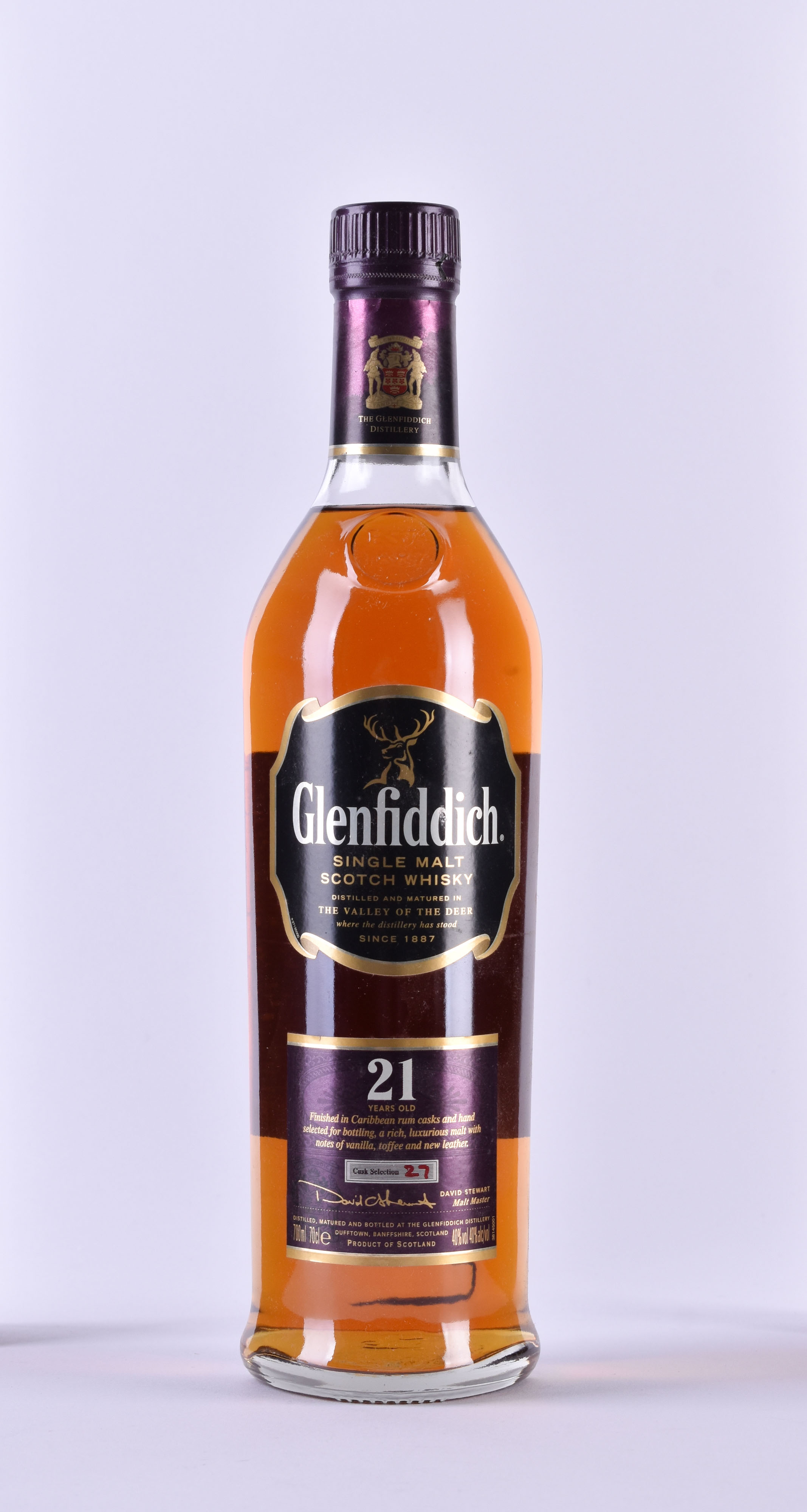 Glenfiddich 21 Years old, limited No. 27