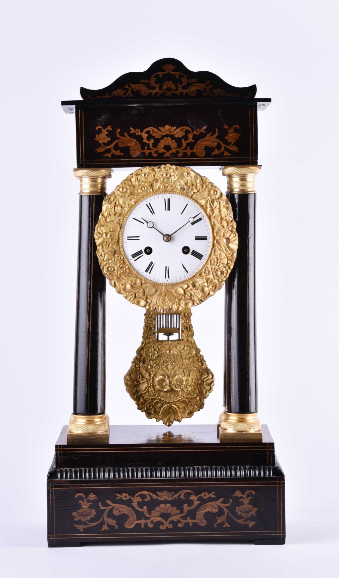 Portal clock France Napoleon III 19th century