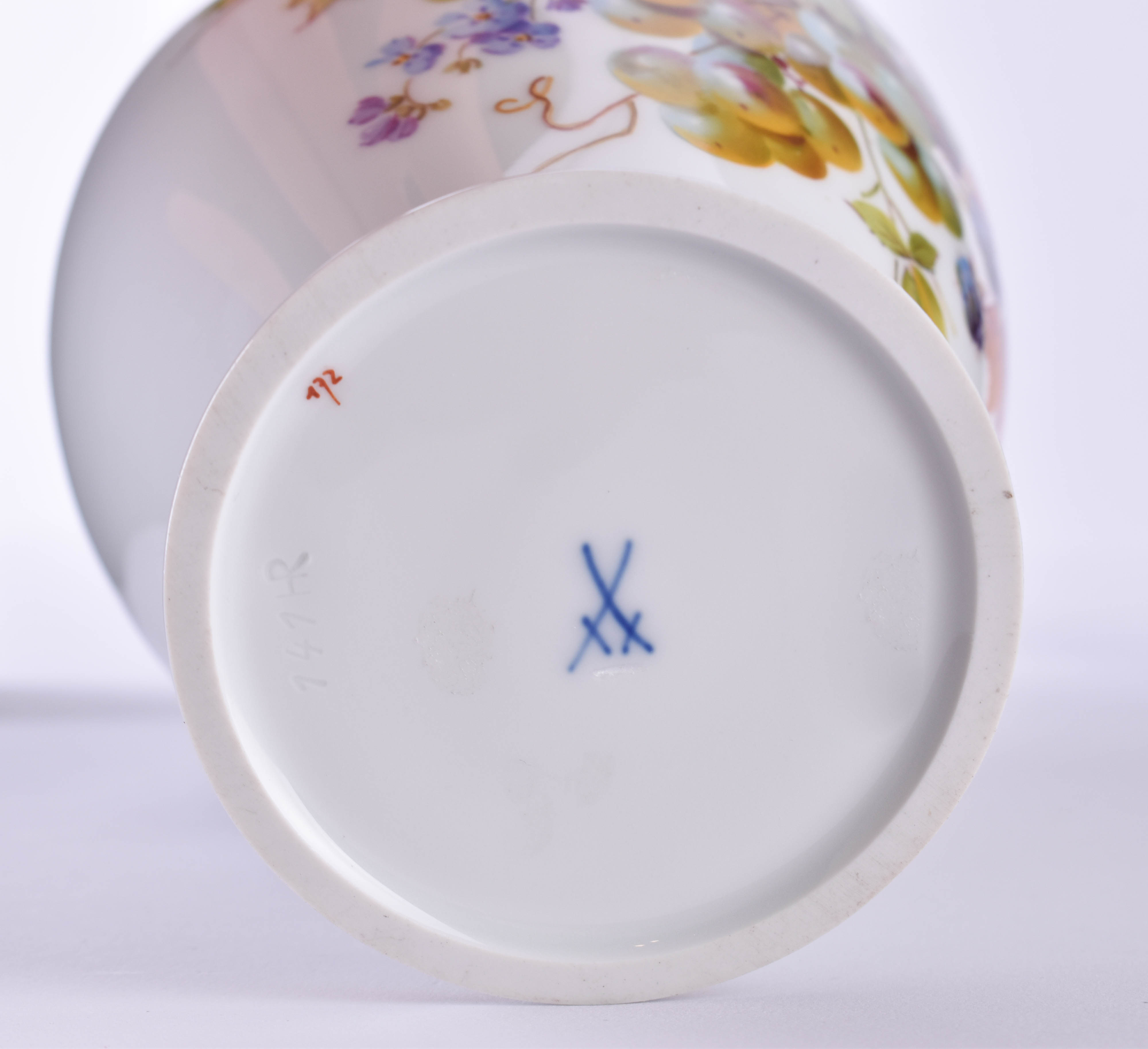 Vase Meissen - Image 4 of 4