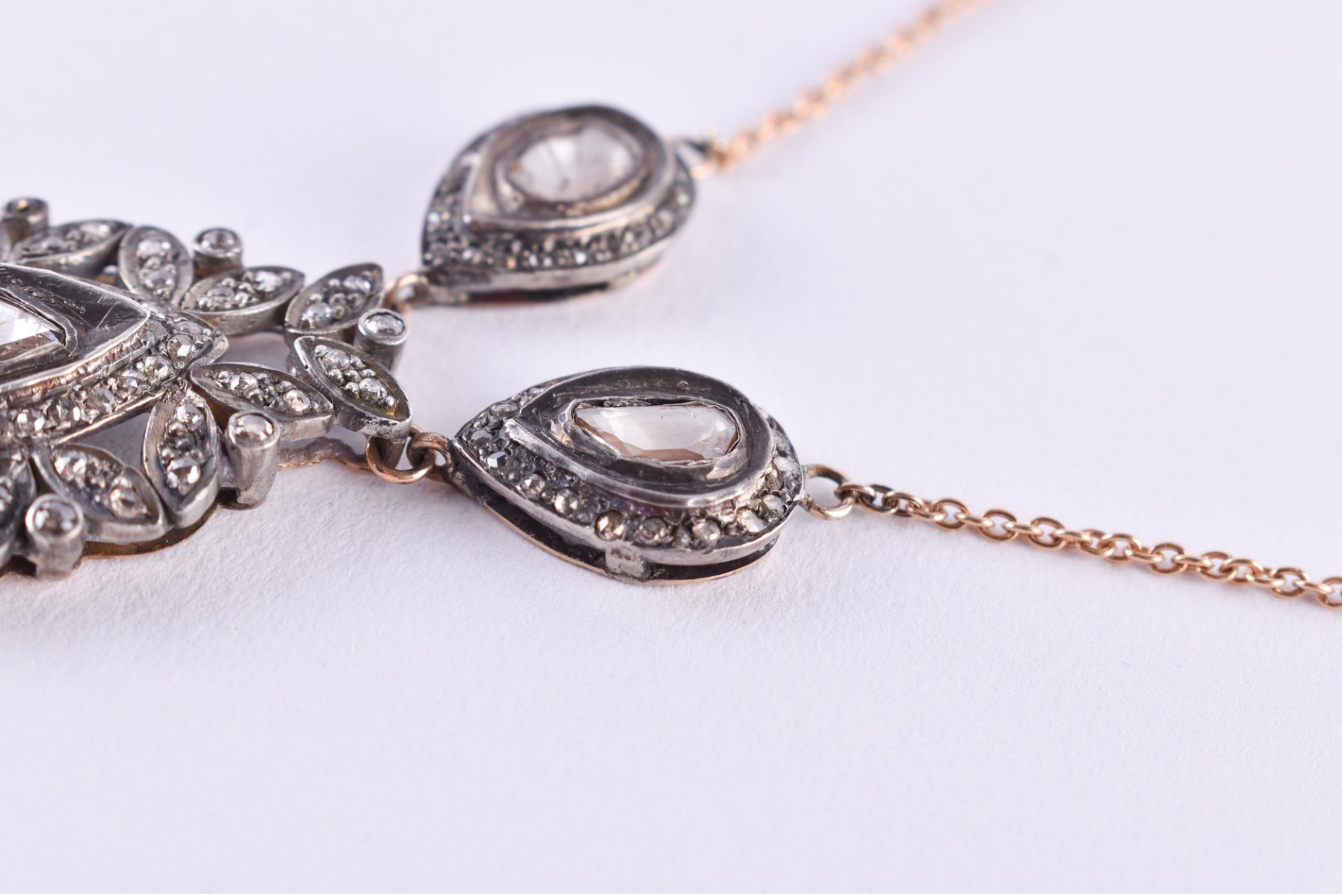 Diamond necklace Russia - Image 5 of 5