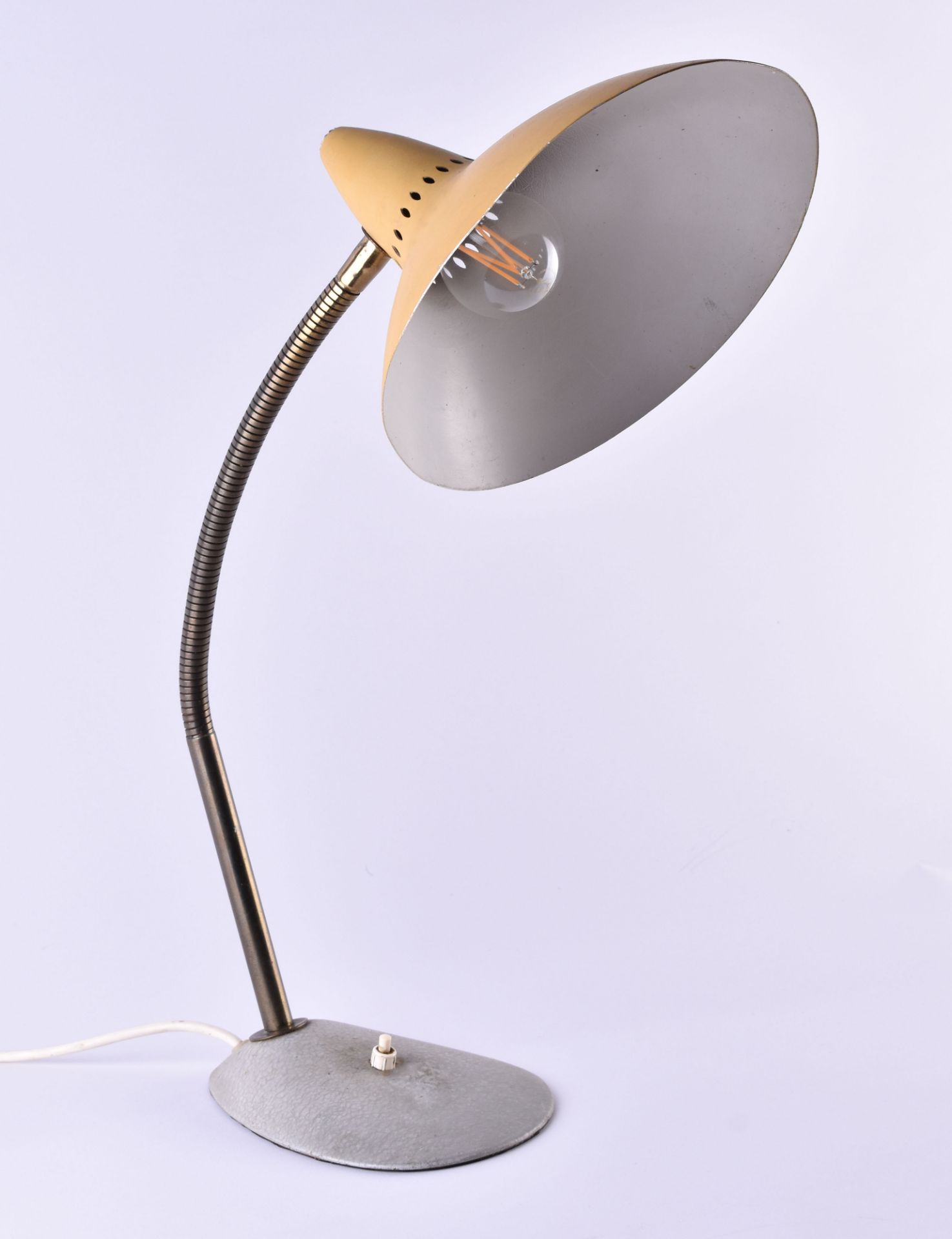 Mid-Century witch hat lamp 50s - Image 2 of 3