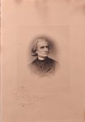 Franz Liszt (1811 - 1886), Autograph