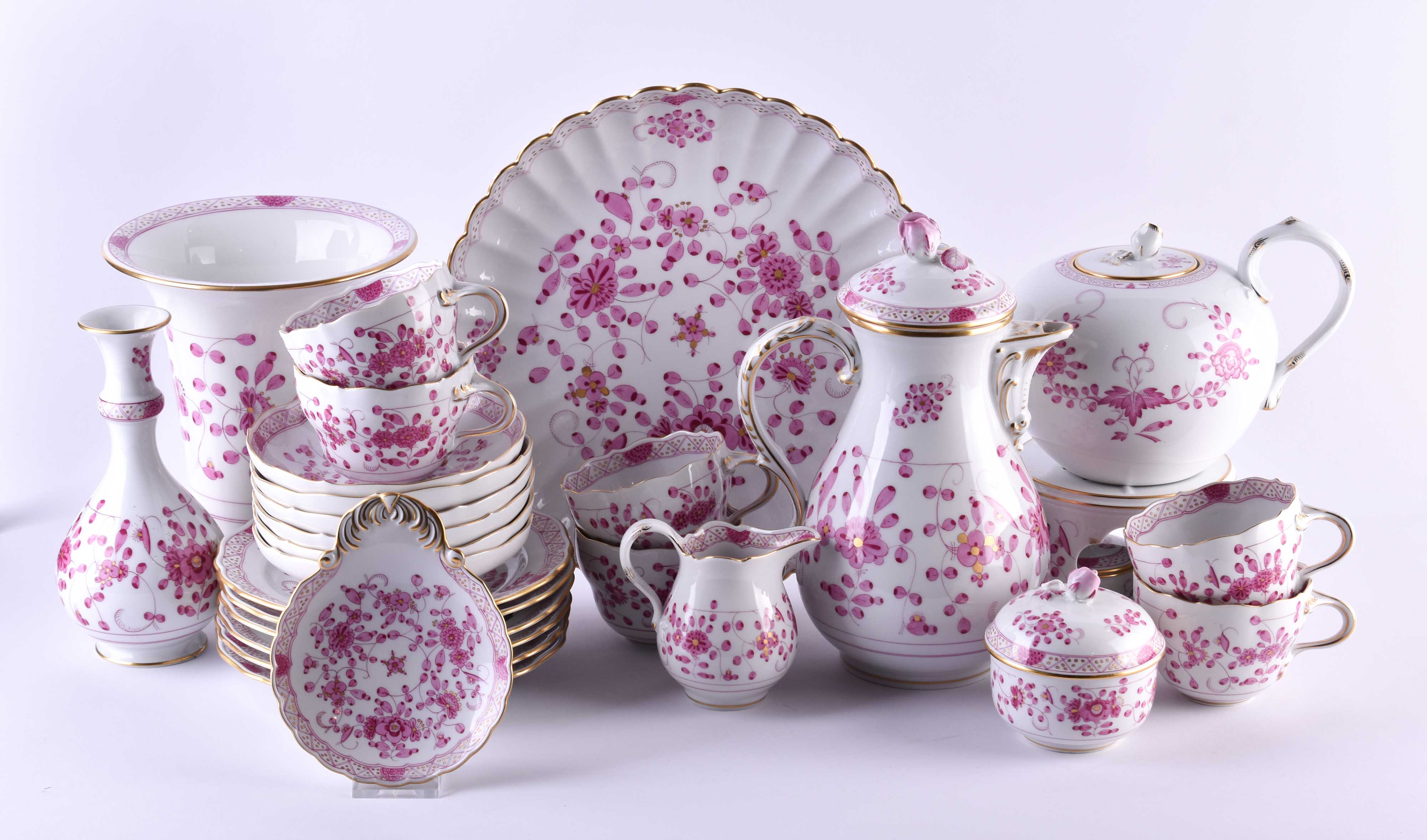 Coffee/tea service for 6 persons Meissen - Image 2 of 6