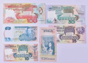 Konvolut Geldscheine Seychellen