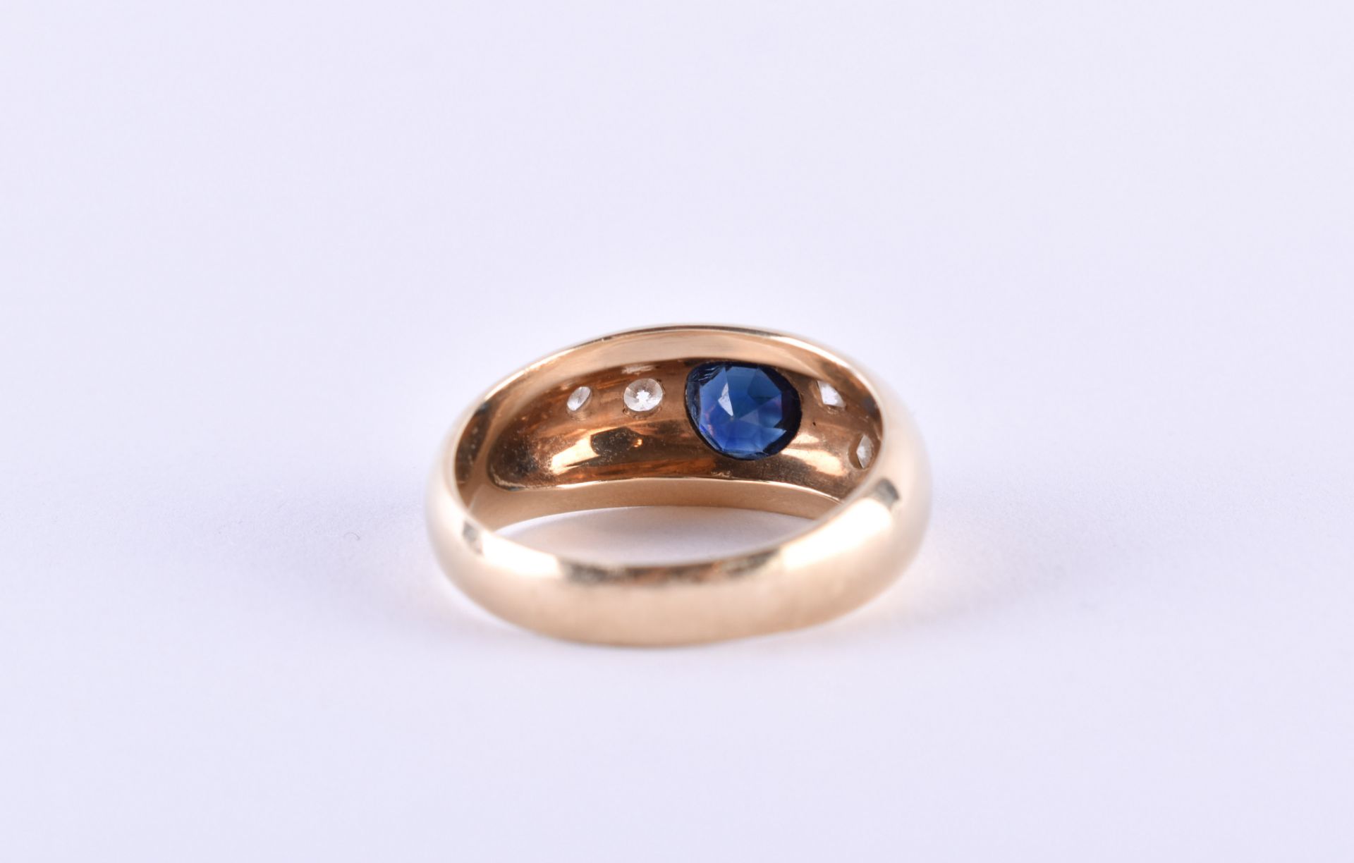 Brilliant sapphire ring - Image 2 of 4