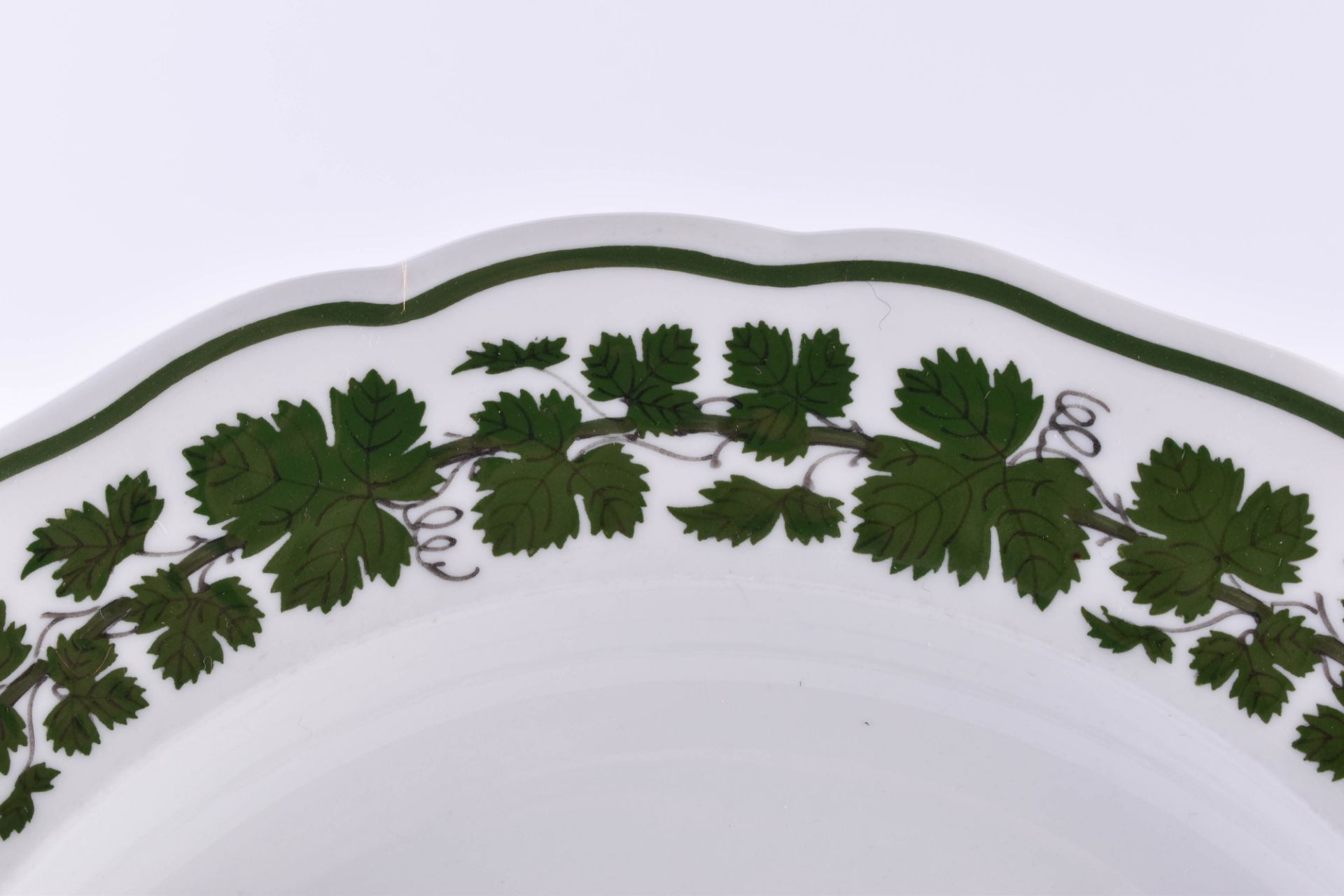 6 Meissen dinner plates - Image 2 of 3