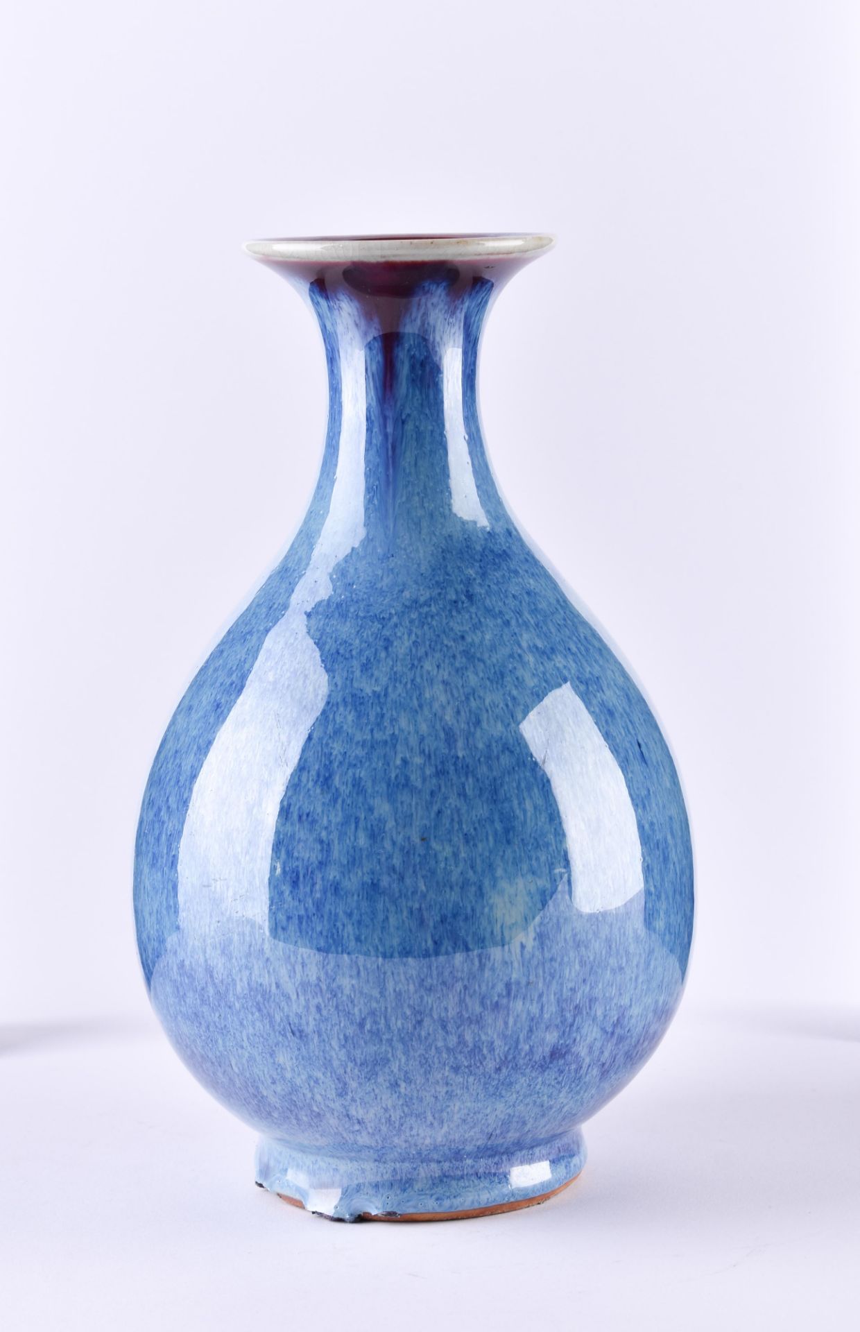 Vase China Qing dynasty - Image 4 of 6