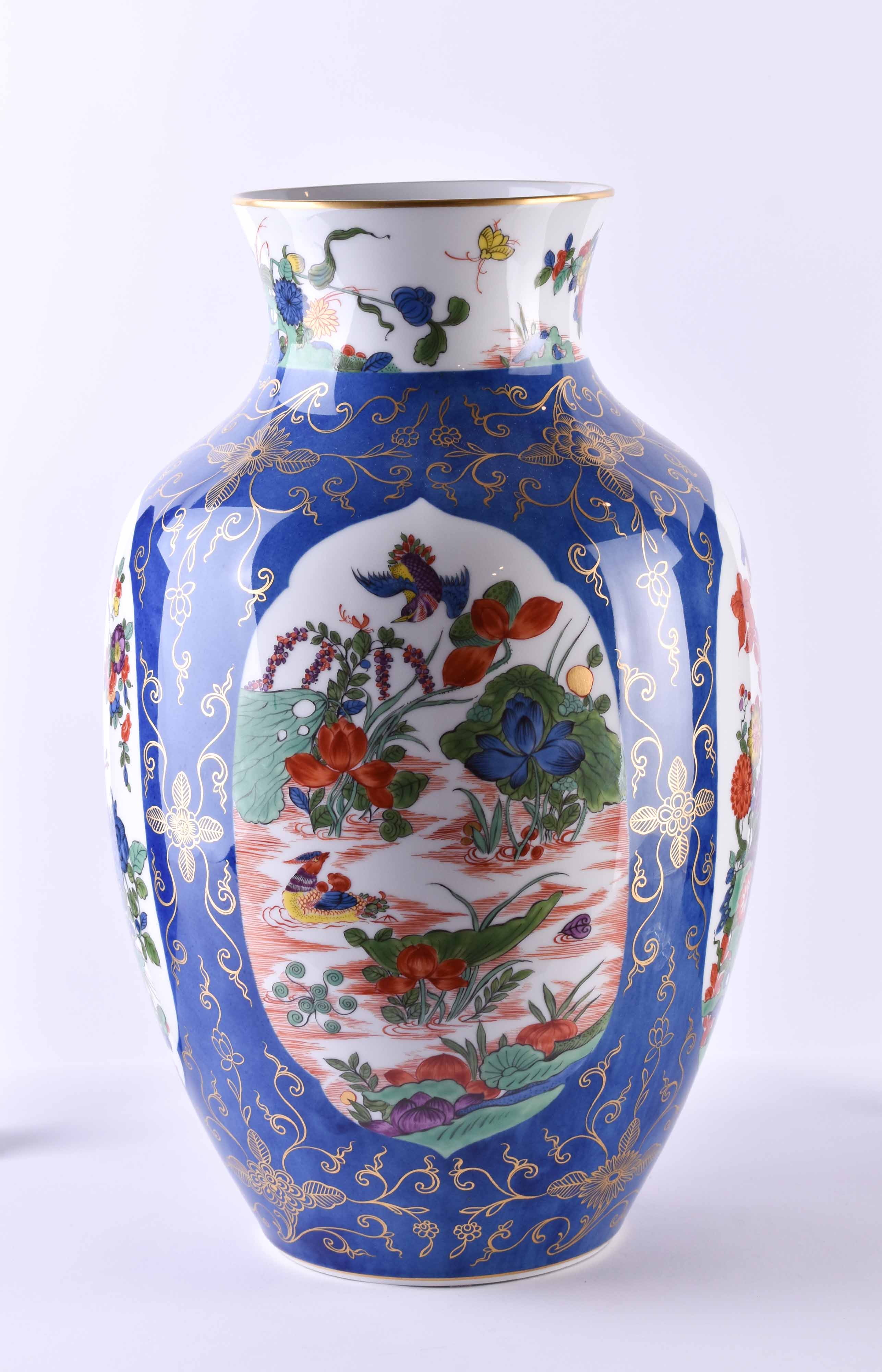 Large Meissen vase - Image 2 of 4