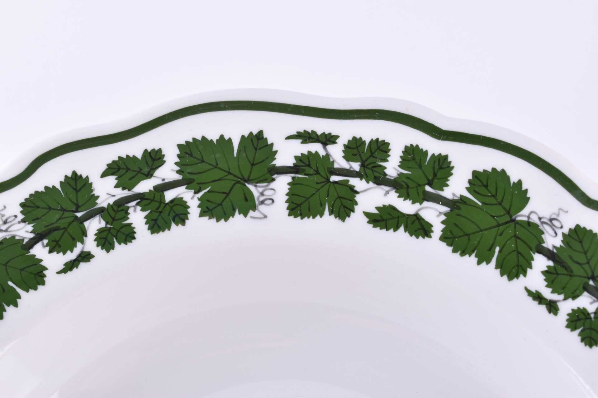 7 Meissen soup plates - Image 2 of 3