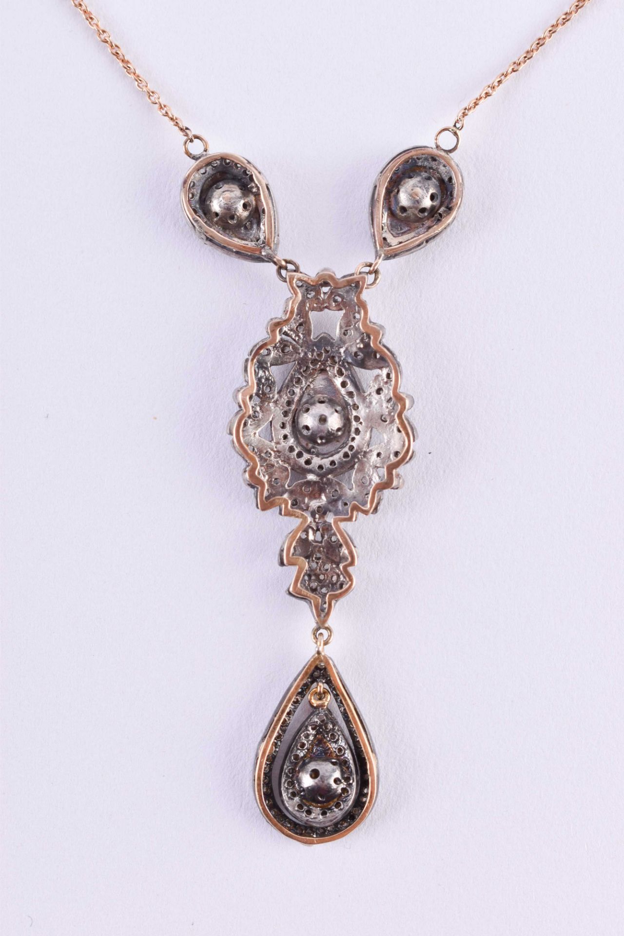 Diamond necklace Russia - Image 4 of 5
