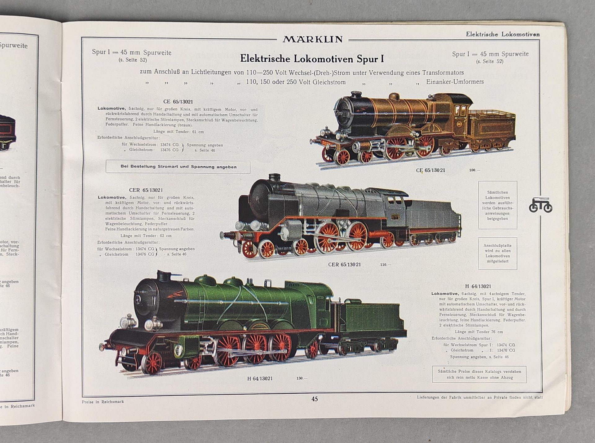 Märklin Katalog D7. 1930 - Image 3 of 4