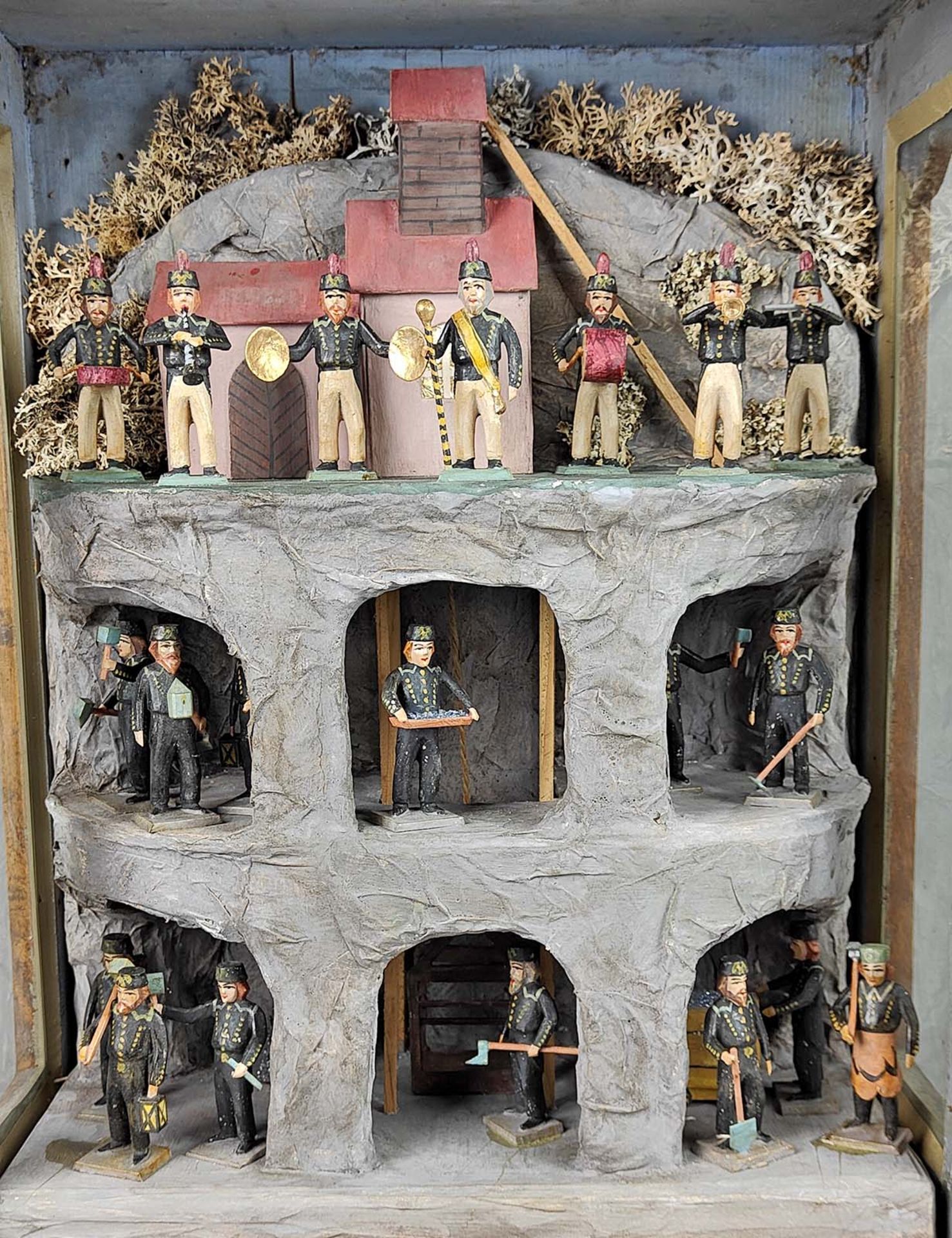 Bergwerk mit Grulich Figuren - Bild 2 aus 9