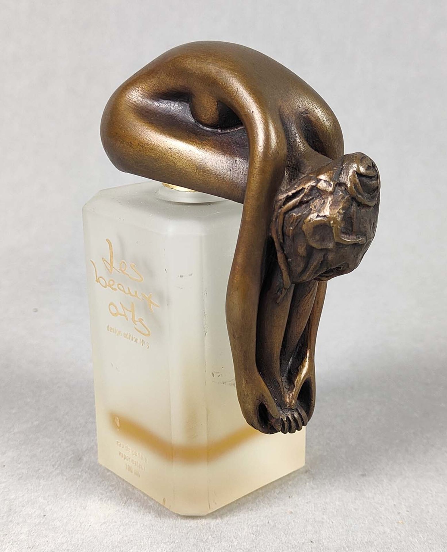 Parfüm Flakon mit Bronze Akt - Bild 2 aus 2