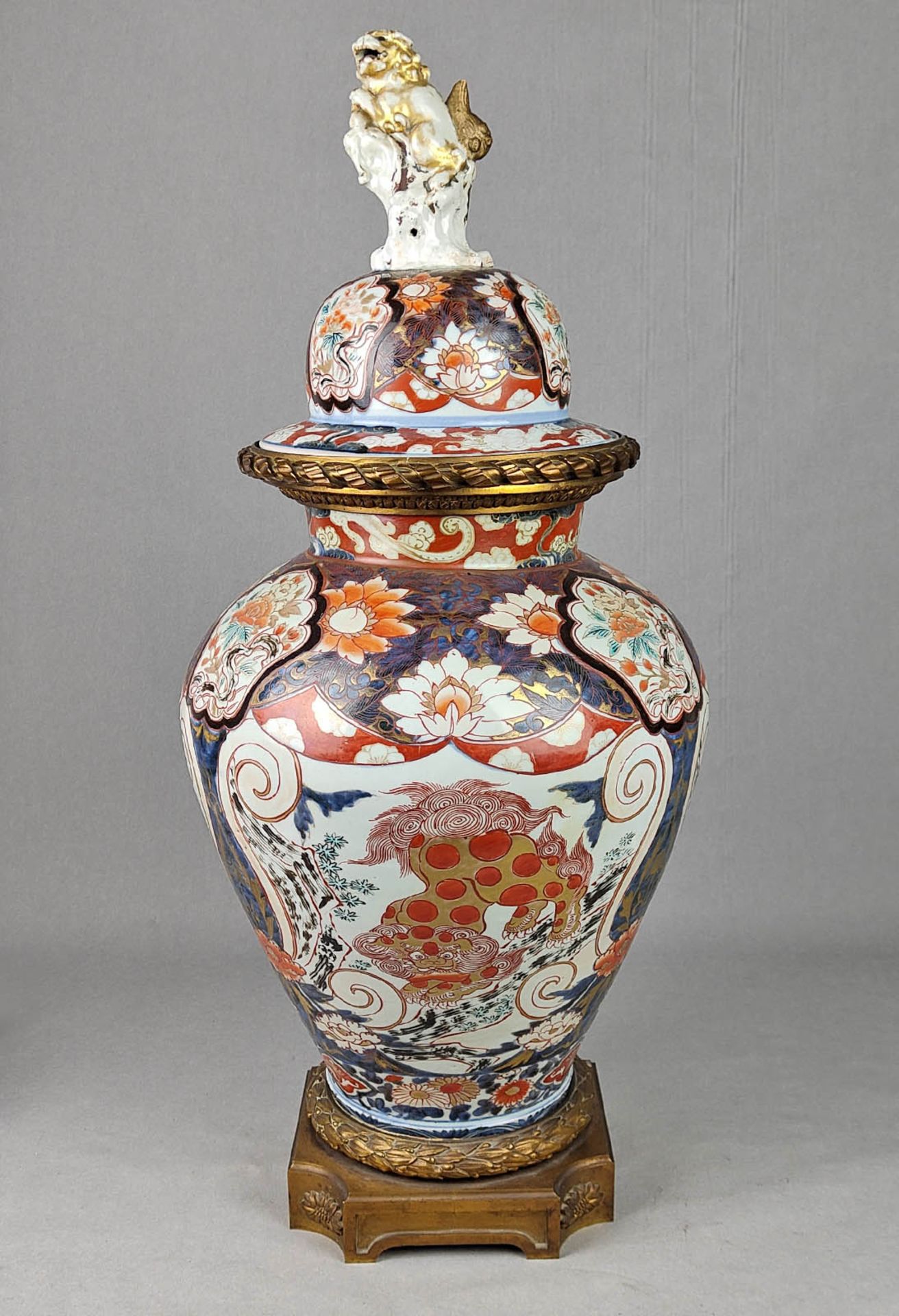 große Vase China Anfang 20. Jhd. - Bild 2 aus 7