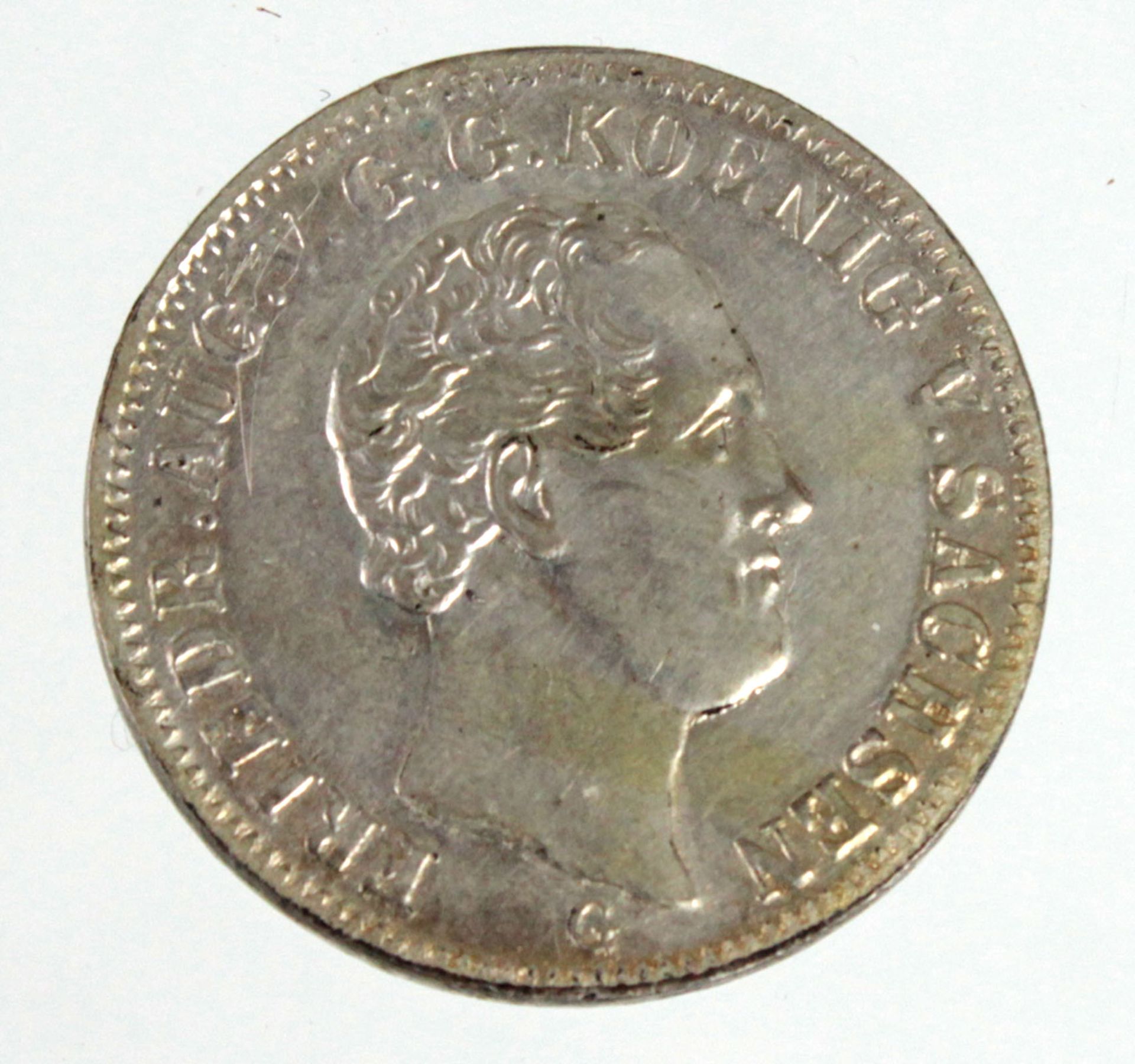 1/6 Taler Friedrich August II. Sachsen 1842