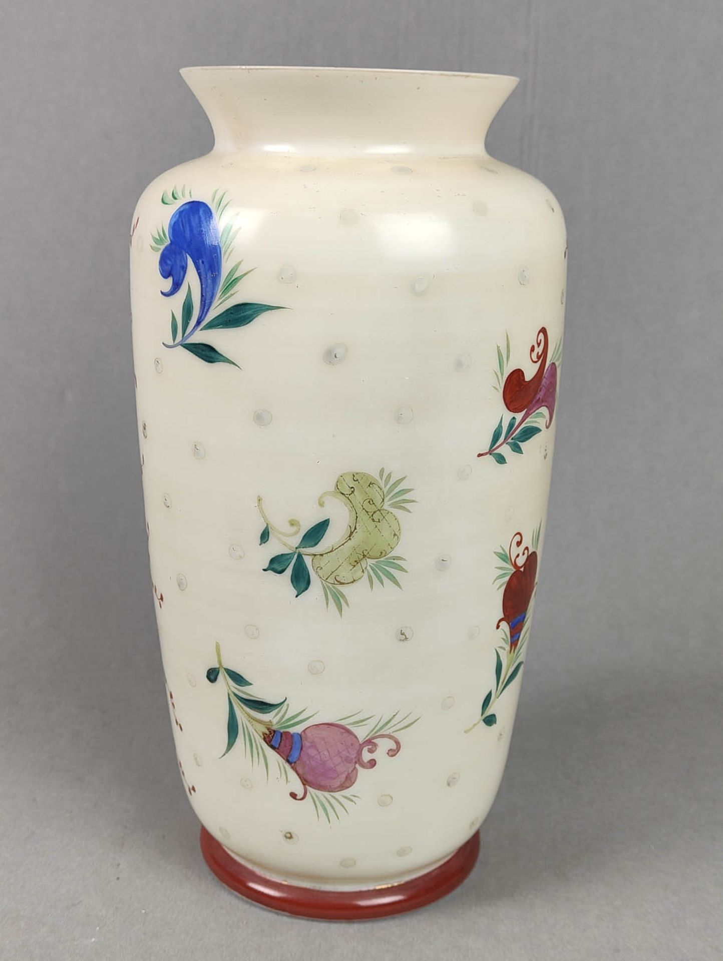 handbemalte Vase 1930er Jahre - Bild 2 aus 2