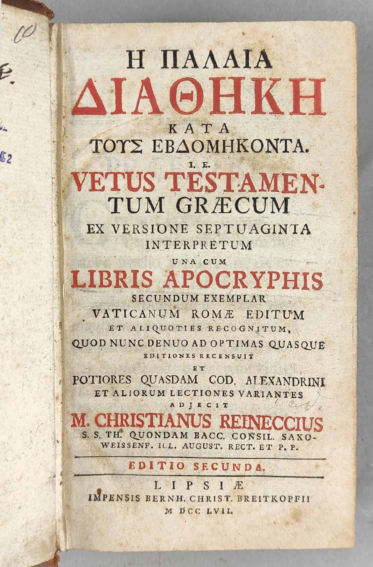 3 religiöse Bücher 1757 bis 1832 - Bild 2 aus 4