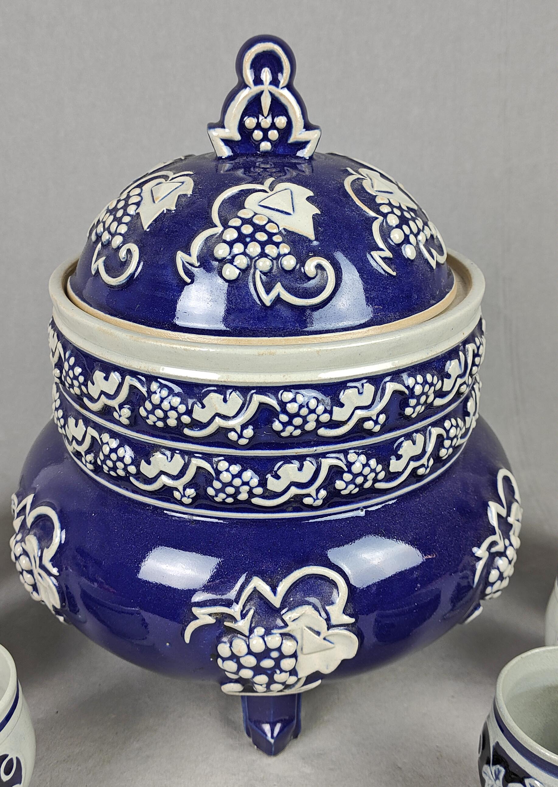 Keramikbowle mit Becher - Image 2 of 5